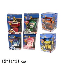 Трансформер Robocar Poli  4види у коробці 8189
