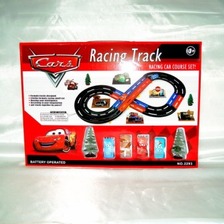 Трек 2293 (24шт/2) "CARS" батар., 4 машины, в кор. 52*37*5,5см