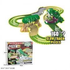 Трек Dino Chomp PT163Х (36шт/2) світиться в темряві, у кор.33*29*8,5см