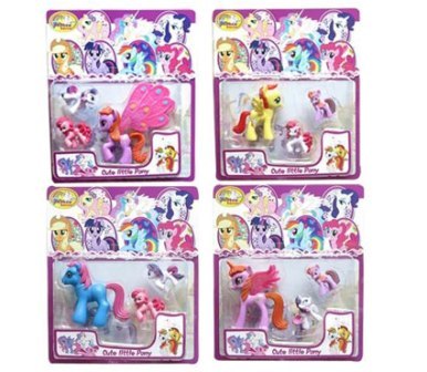 Фігурки "Cute Little Pony" 0233 (144шт / 2) на планшетки
