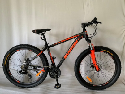 Велосипед Shimano Original Mini Fat "27,5" зб 75%алюмін(чер//чорн,синьо/чорн, зелен/ чорні),жовто/чорн. Фото 3
