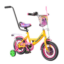 Велосипед TILLY Monstro 12 " Т-212210 жовто-рожевий