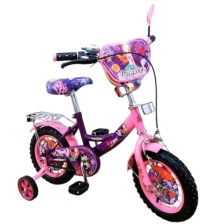 Велосипед TILLY Русалка 12" T-21227 purple + pink /1/