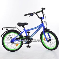 Велосипед детский PROF1 20д. L20103 (1шт) Top Grade, синий,зеркало,звонок,подножка