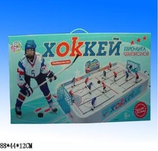Хокей 0704 (6шт) на штангах, в кор-ке, 87-43,5-11,5см