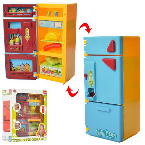 Холодильник XS -14006-1 з продуктами у коробці