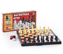 Шахмати 9831 S (48шт) пластмассовые, в кор-ке, 25-13-3,5см