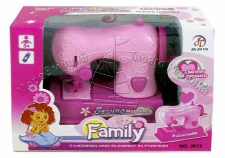 Швейна машинка 2913 (180шт) на бат-ке, в кор-ке, 16-12-6см