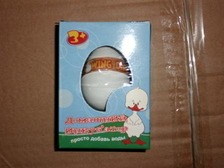 Яйце 001 (288шт) растущие утка или курица, в упаковке 12шт, в кор-ке,23,5-22-11см