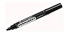Маркер Permanent 8566/1 круглый черный, Centropen