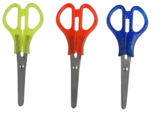 Ножиці SP 1005/30 mix color, в дисплее 30шт размер 13,5см mix color