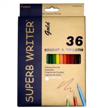 Олівці 36 кольорів Superb write gold 4100G-36