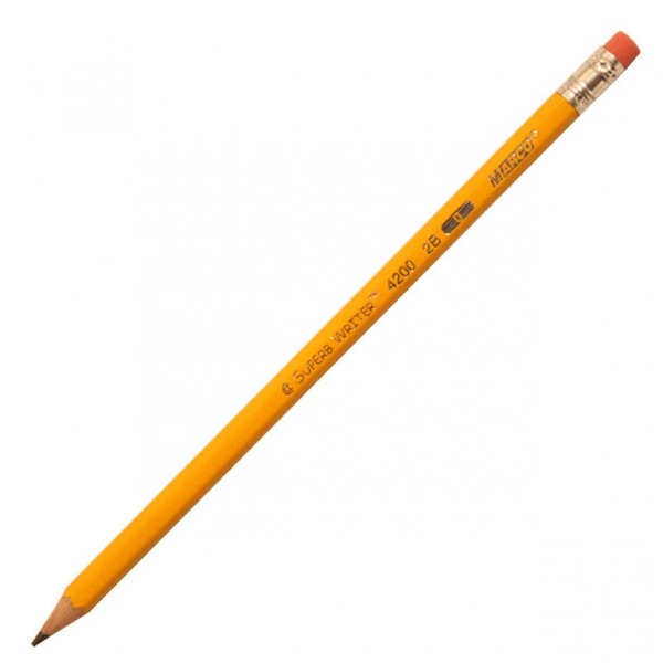 Олівці 4200E-144CB  2B графитные 144 шт. 2В шестигранные, Superb Writer,  Marco. Фото 2