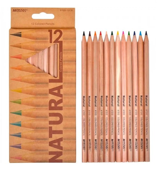 Олівці 6100-12СВ 12 кольорів