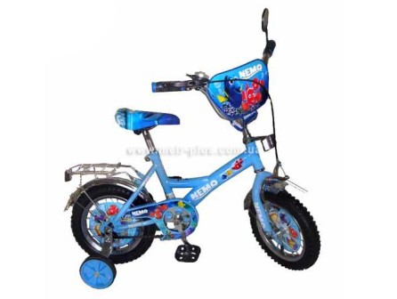 Велосипед дитячий мульт 12 "V1125N (1шт) Немо NEW
