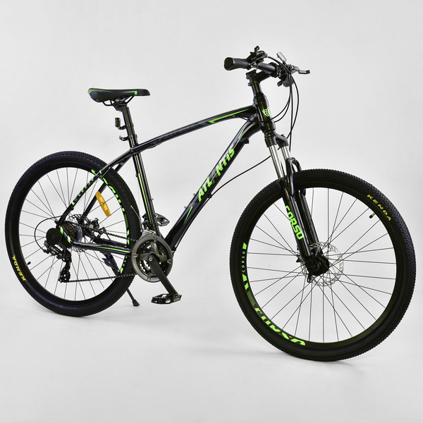 Велосипед спорт,CORSO EVOLUTION 26 дюйма 59198 рама алюм,17, 21 швидк,,зібр,75%