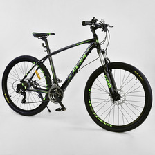 Велосипед спорт,CORSO EVOLUTION 26 дюйма 59198 рама алюм,17, 21 швидк,,зібр,75%
