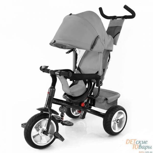 Велосипед трехколесный TILLY Trike T-371 BEIGE на бескамерном колесе / 1/
