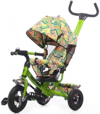 Велосипед триколісний TILLY Trike T-351-3 ЗЕЛЕНИЙ з надувними колесами / 1 /
