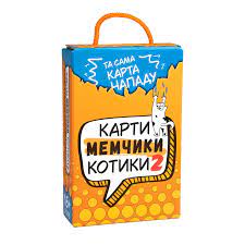 Настільна гра 30927 Карти мемчики та котики 2