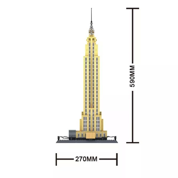 Архітектура 5212 Empire State Building-Нью-Йорк,  Америка (10). Фото 3