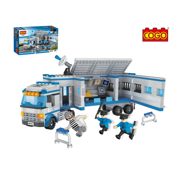Конструктор City 4153 (поліц. маш-відділ) 424дет