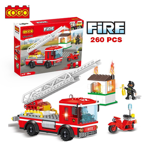 Конструктор Fire 4172 (пож.маш) 260дет
