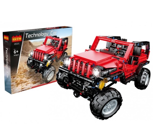 Конструктор Tech-Storm 5801 (джип) 501дет