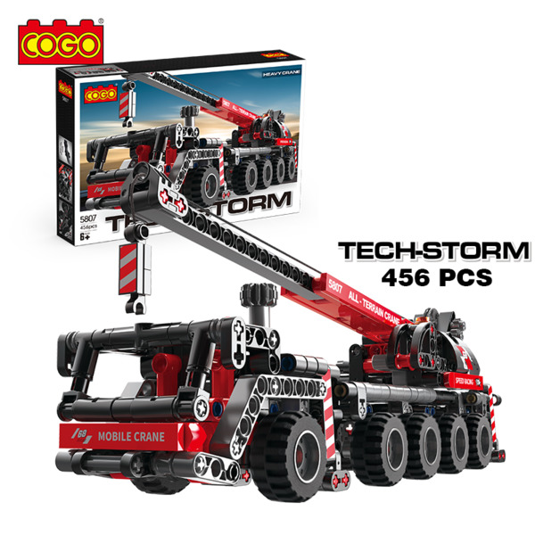 Конструктор Tech-Storm 5807 (буд.кран) 456дет