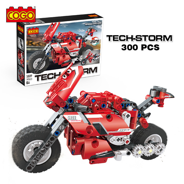 Конструктор Tech-Storm 5809 2in1(байк) 300дет
