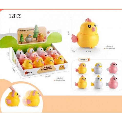 Курка/каченя 363-1 на колесиках press&go 2кол..12шт.в кор.35,3*16,8*34,9/18/108