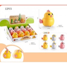 Курка/каченя 363-1 на колесиках press&go 2кол..12шт.в кор.35,3*16,8*34,9/18/108