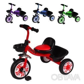 Велосипед трьохколісний TILLY DRIVE T-318 4кольори, в кор.ш.к./5/
