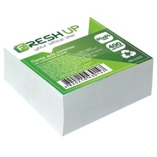 Блок для заміток  Fresh 400л не скл білий 1211