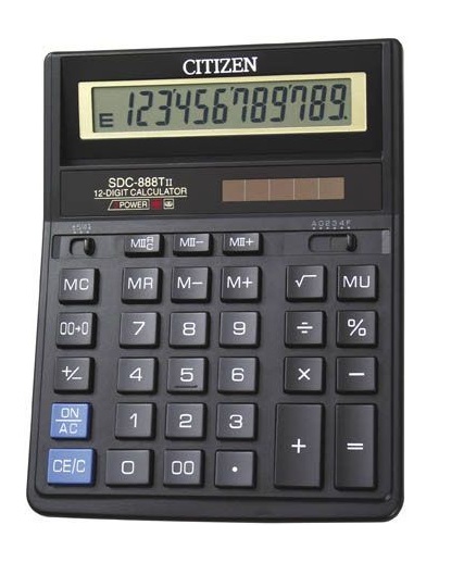 Калькулятор CITIZEN SDC-888T