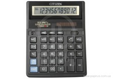 Калькулятор SDC-888T (3,5*15,7*20см) чорний в кор.(90). Фото 3