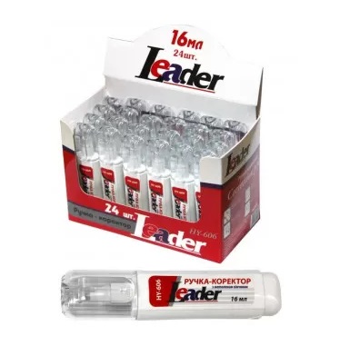 Коректор з мет. накінечником 16 мл. НY-606 Leader