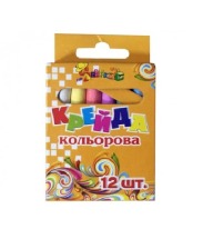 Крейда кольор.кругла 12кол Імп 8051-12 825510
