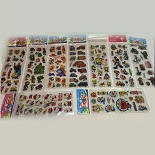 Наклейки дитячі, ПВХ, неон, 26*16см, WX-AG, в асорт.(штрих код ост.108). Фото 2