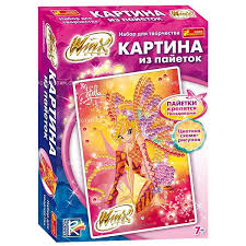 4748-05 Картинки з паєток Вінкс "Стела" 15159014Р(64.98)
