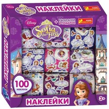 5922 Наліпки у коробці Дісней "Принцеса Софія" 14153090(45)