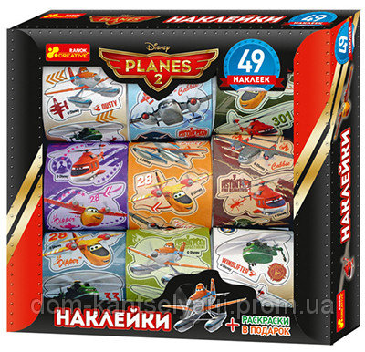 5925 Наліпки у коробці Дісней "Літачки 2" 14153049(45)