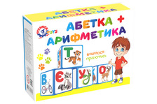 Кубики Абетка+арифметика Технок 8843. Фото 4