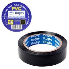 Ізолента Rugby №10-2/№10-3 0,13мм*19мм*10м чорна/кольорова (360/10)