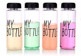 Пляшка №500-1 (№SL360-1) MY BOTTLE прозорий пл. 500мл (100)