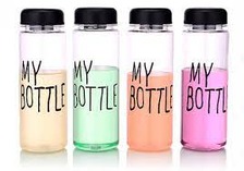 Пляшка №500-1 (№SL360-1) MY BOTTLE прозорий пл. 500мл (100)