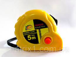 Рулетка JLC-088-5(Huanan) 5м жовта (240)