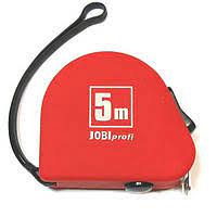 Рулетка JOBI 5м №587-5M червона 12шт в уп.(120)