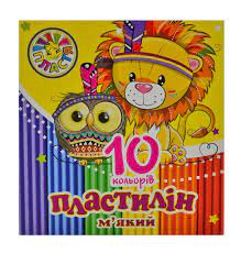 Пластилін м'який 10 Джамбі (КТ 230603)