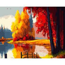 Картина 1033 Золота осінь 40*50см